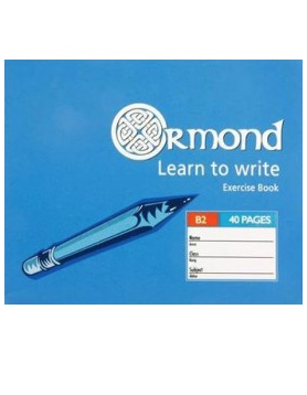 Ormond 40pg B2 Learn To Write Copy Book